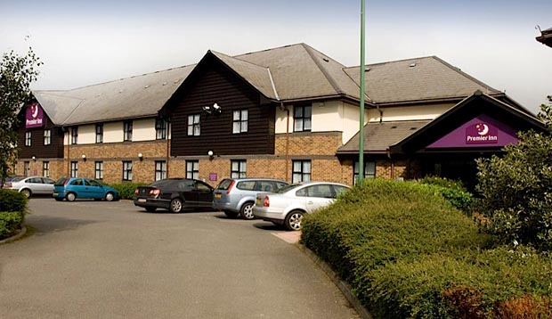 Outside Premier Inn Stockton-On-Tees/Middlesbrough hotel with car park view